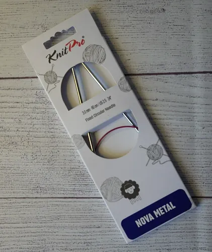 KnitPro Rundstricknadel 3,0mm 60 cm lang „Nova Metal Collection“ Stricknadel