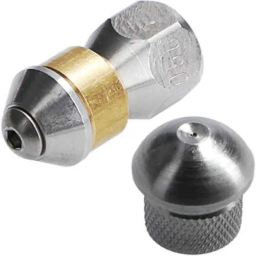 McFilter I Rohrreinigungsdüse für Hochdruckreiniger, starr (3+1 x 0,8 mm