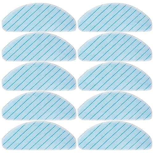 Stück Waschbares Wischtuch für Ecovacs Deebot T9 Serie T9 AIVI T9 PRO T9 MAX T8 T8+ T8 Max T8 AIVI N8 N8+ N8 Pro N8 Pro+ Ersatzteile 10