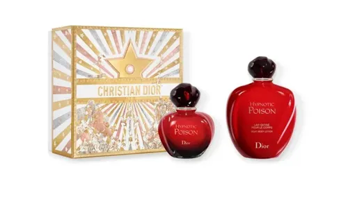 Dior Hypnotic Poison Set 30 ml + 75 ml - Duft-Set mit 30 ml Eau de Parfum und 75 ml Body Lotion, verführerischer Duft für unvergessliche Momente.