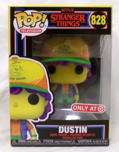 Funko Pop! Fernsehen Stranger Things 828 Dustin Blacklight Target Vinylfigur