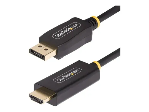 Startech.com 3 Meter Aktiver DisplayPort auf HDMI Adapterkabel - 4K 60Hz mit HDR, hohe Leistung und optimale Signalqualität für beeindruckendes Seherlebnis