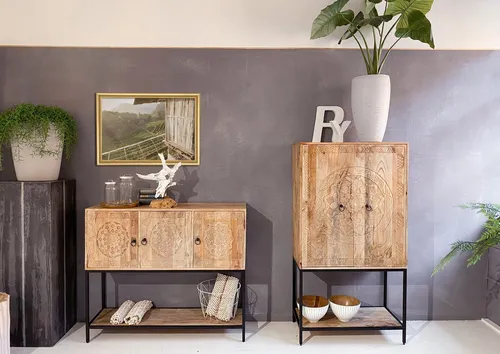 Sideboard GUTMANN FACTORY, beige (natur)