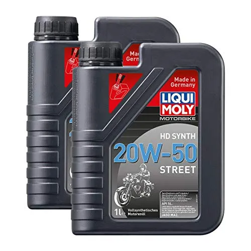 Produktbild 2x LIQUI MOLY 3816 Harley Davidson Motorbike HD Synth Street Motorenöl 20W-50 1