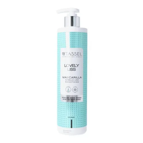 TASSEL Haarmaske Dyal Lovely Liss - 500ml für glattes Haar - Intensive Haarmaske für geschmeidiges und glänzendes Haar. Mit hochwertigen Inhaltsstoffen für die optimale Pflege. Ideal für den täglichen Einsatz.