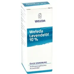 Weleda Lavendel Öl 10 % 50 ml - Schlaf & Nerven - Entspannendes Lavendelöl zur Linderung von Stress und Einschlafstörungen, fördert innere Ruhe und erholsamen Schlaf.