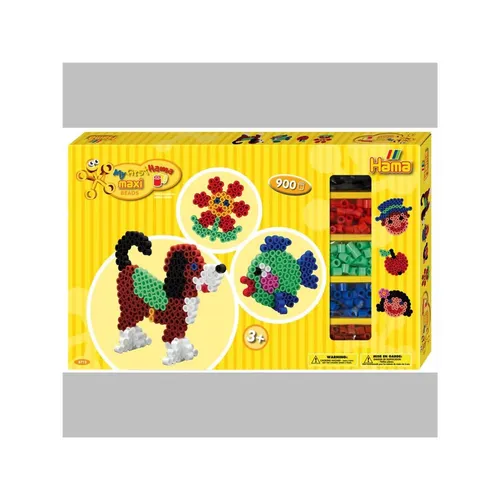 Hama Maxi Bügelperlen Set Hund & Fisch