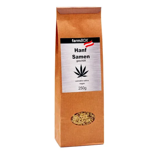 farmBOX Hanfsamen 250g