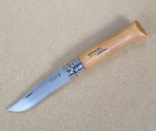 Opinel Messer Carbone N°9 Taschenmesser Klappmesser Carbonstahl Virobloc Neu O10