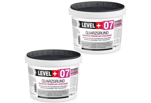 Level+ Haftgrund LEVEL+ Quarzgrund Grundierung Putzhaftgrund Holz OSB L+07 - 8KG