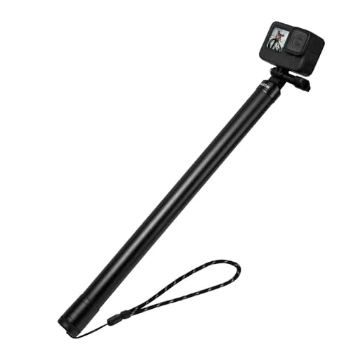 TELESIN 106 Zoll Ultra Langer Selfie-Stick - Selfie-Stangen: Ausziehbar bis 2,7 Meter für perfekte Gruppenfotos und große Stabilität dank Kohlefaser – ideal für Action-Kameras wie GoPro und DJI OSMO.