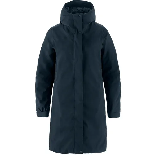 Fjällräven HC Hydratic Padded Parka W dark navy (555) M - Damen Parka mit wasserdichter und atmungsaktiver Hydratic-Technologie, ideal für kalte und nasse Wetterbedingungen.