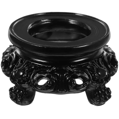 Angoily Kristallkugel Halter Kristallkugel Präsentationsständer Glaskugel Halter für Weihnachtsdeko Sammlungen Figuren Edelsteine Durchmesser: 8 cm