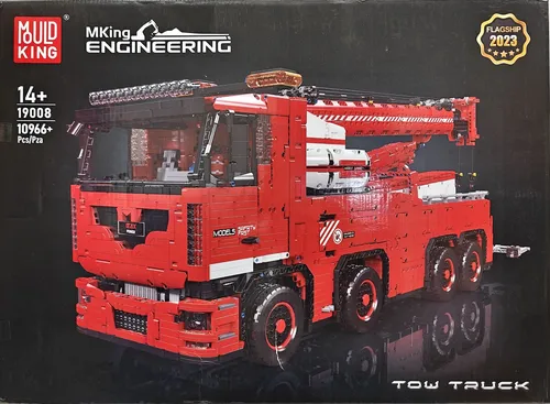 Mould King 19008S Lkw Abschleppwagen Ferngesteuert Klemmbausteine Bausatz 14+