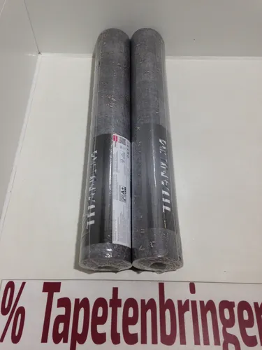 Vliestapete Titanium AS 2x 38195-1 (2Rollen) Putzstruktur Anthrazit Kupfer Metal