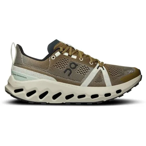 On Cloudsurfer Trail Damen Traillaufschuhe - Braun - Größe 8 - Laufschuhe für Damen mit innovativer CloudTec-Technologie für optimalen Komfort und Stabilität auf Trails.