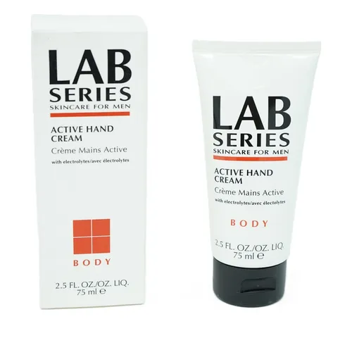 LAB Series Skincare For Men Active Hand Cream 75ml - Hochwertige Handcreme für Männer mit 75ml Inhalt. Sie spendet Feuchtigkeit und pflegt die Hände, ideal für den täglichen Gebrauch.