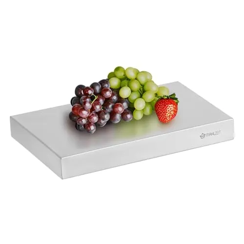 Mahlzeit Kühl Servierplatte | 32,5 x 17,6 x 4,5 cm, Serviertablett für GN 1/3 | Kühltablett, Gastro Kühlplatte | Frischhalteplatte, Kühlteller | Kühltablett, Thermoplatte, Tablett Kühlung