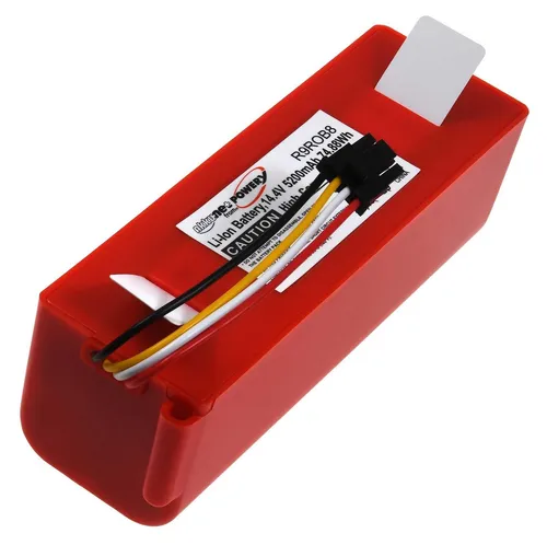 Powery Akku für Roborock S7 MaxV Plus - 5200 mAh - Hochleistungs-Akku für Roborock S7 MaxV Plus, 14,4 V, 5200 mAh – verlängert die Laufzeit Ihres Saugroboters für gründliche Reinigung.