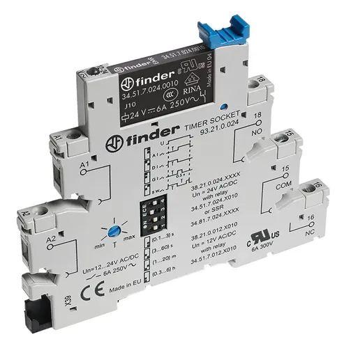 Produktbild Finder 38.21.0.024.0060 Zeitrelais 24 V DC/AC