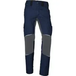 KÜBLER ACTIVIQ Stretchhose | dunkelblau/anthrazit | Größe 28 - Arbeitshosen mit hohem Tragekomfort, ideal für aktive Berufe – pflegeleicht und strapazierfähig für den täglichen Einsatz.