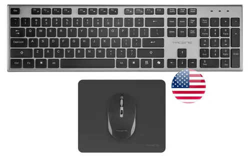 Tacens 6ZENITHUS Kabellose Tastatur mit Maus