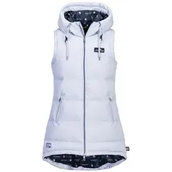 Schietwetter Steppweste Damen Steppweste gefüttert, komfortabel, bequem wärmend, komfortabel, bequem blau 44