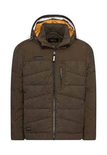 camel active Winterjacke Quilted Blouson 58 - Funktionsjacke aus 100% Polyester, bietet optimale Wärmeisolierung und ist ideal für kalte Wintertage.