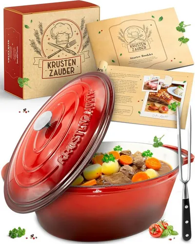 Krustenzauber Bräter Gusseisen von Krustenzauber