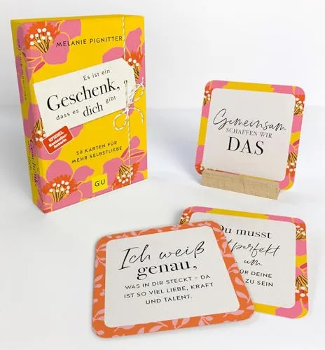 Es ist ein Geschenk, dass es dich gibt - Das Kartenset zum SPIEGEL Bestseller: 50 Karten für mehr Selbstliebe