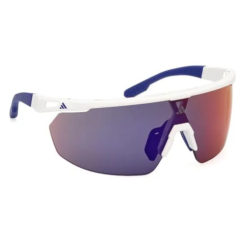 adidas Sport Unisex-Erwachsene SP0094 Sonnenbrille, White, Einheitsgröße