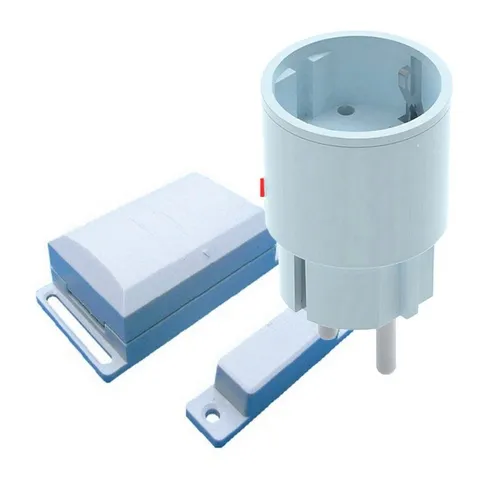 DIW-Funk Empfangsmodul für Abluftsteuerung DFM-DIR - Dunstabzugshauben-Zubehör, praktisches 2-tlg. Spar-Set mit Funk-Stecker und Fensterkontakt für eine effiziente Steuerung und mehr Komfort in der Küche.