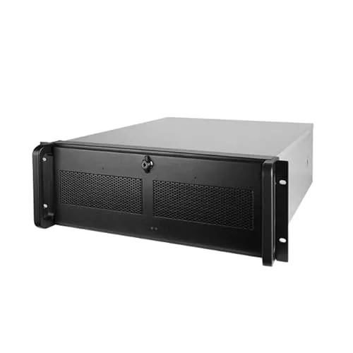 CHIEFTEC 4U Rack UNC-410S-B-U3-OP ATX - Robustes 4U Rack für ATX, Micro-ATX und Mini-ATX Mainboards. Ideal für professionelle Anwendungen mit optimaler Belüftung und einfacher Montage.