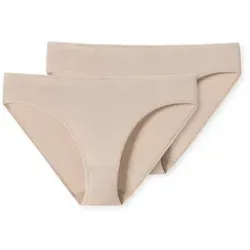 Schiesser Damen 2 PACK Taislip Unterwäsche - Modal Essentials - Funktionsunterwäsche im Doppelpack, bietet seidigweichen Komfort und flache Nähte für höchsten Tragekomfort den ganzen Tag.