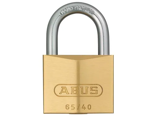 ABUS Mechanical - Messing Vorhängeschloss 65/40mm