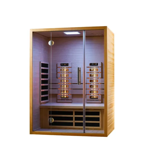 VITALhome Sunlight 140 Infrarotkabine mit Sunlight Infrarotstrahler ca. 140x105x