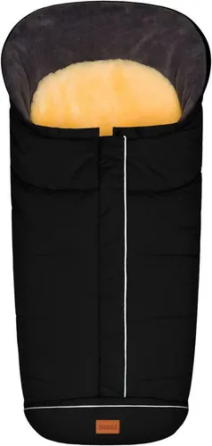 Fillikid Fußsack Nanga Lammfell, Winterfußsack, mit herausnehmbarer Lammfellauflage