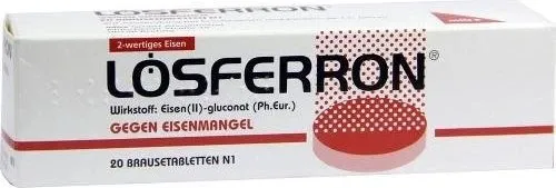 LÖSFERRON Brausetabletten 20 St