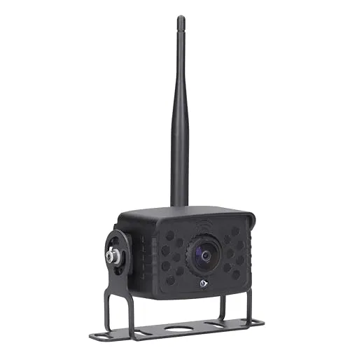 VSG24 ERWEITERUNGS Kamera für Funk Rückfahrsystem ELEMENT HD - Rückfahrkamera mit 140° HD-Blickwinkel, Nachtsicht und IP68 wasserdicht. Ideal für Wohnmobile und Pferdeanhänger, mit starkem Magnet für flexible Positionierung.