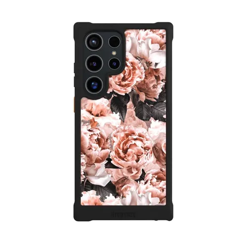 NIVOCASE Hülle für Samsung Galaxy S24 Ultra - Stoßfestes NIVOmax Case mit Vintage-Rosen-Motiv - Maximaler Schutz für dein Samsung Galaxy S24 Ultra! Das NIVOmax Case vereint stoßfeste Technologie mit einem eleganten Design. Ideal für Outdoor-Aktivitäten und den täglichen Einsatz.
