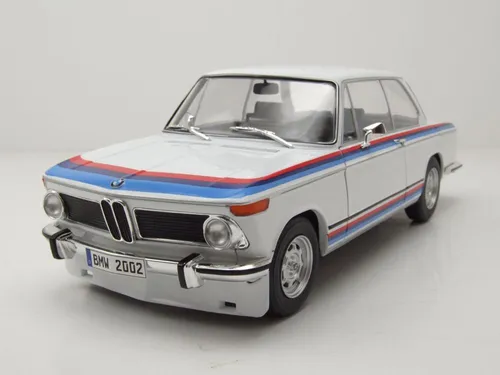 Solido 1:18 BMW 202 TII Turbo Evocation weiß - Miniatur Motorfahrzeug, detailgetreu und ideal als Geschenk