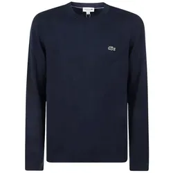 Lacoste Kapuzenpullover Herren Crew Neck Pullover blau S von Lacoste
