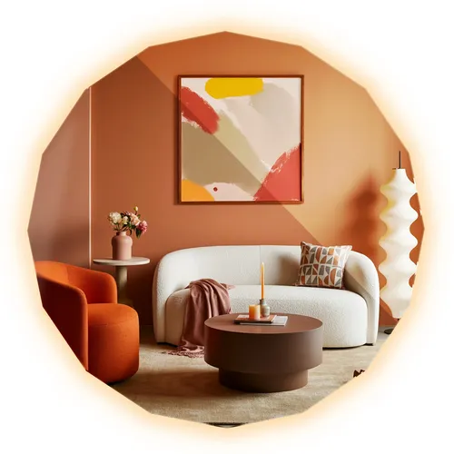 Tulup LED Geometrischer Spiegel 50x50 cm – Modernes Design für jeden Raum - Tulup LED Spiegel mit geometrischem Design – ideal für Badezimmer, Schlafzimmer oder Flur. Die dekorative LED-Beleuchtung sorgt für ein besonderes Ambiente und vergrößert den Raum optisch. Hergestellt aus hochwertigem Floatglas.