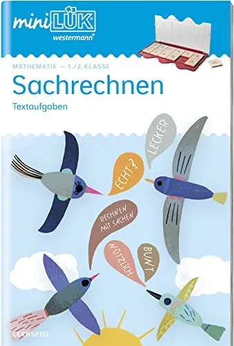 miniLÜK: 1./2. Klasse - Mathematik Sachrechnen (miniLÜK-Übungshefte: Mathematik)