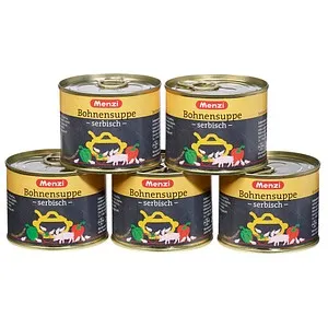 Menzi Bohnen Suppe serbisch 1000 ml Dose
