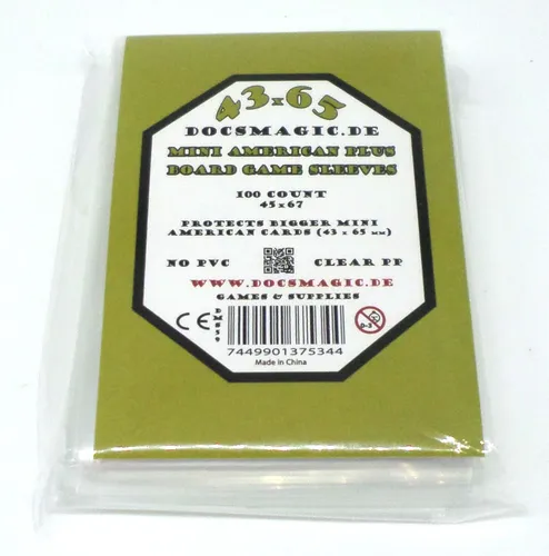 Docsmagic.de Mini American Plus Board Game Sleeves von Docsmagic.de