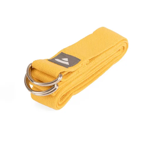 Yogagurt Yamala 2 in 1, Baumwolle, 2 m safran