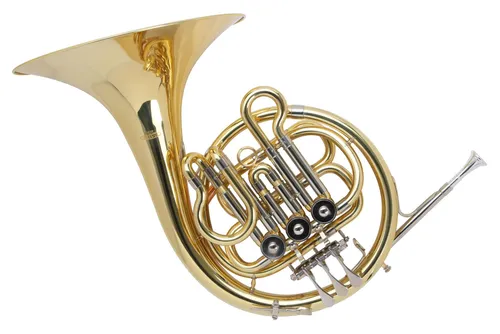 Classic Cantabile WH-701 L Kinder Bb-Waldhorn - Blechblasinstrumente für Kinder von 9-14 Jahren, hochwertiges Bb-Schülerwaldhorn mit Goldmessing Mundrohr und Neusilber Außenzügen, inklusive Leichtkoffer.