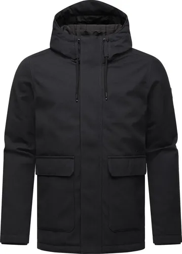 Ragwear Winterjacke Mr Them - Stylische Herren Outdoorjacke mit großer Kapuze - Funktionsjacken, wasserdicht und winddicht mit einer Wassersäule von 11000 mm, ideal für Outdoor-Aktivitäten bei jedem Wetter.