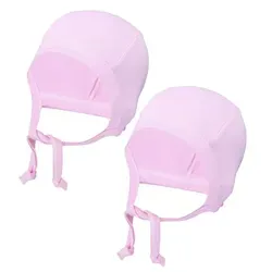 TupTam Erstlingsmütze TupTam Unisex Baby Erstlingsmütze zum Binden 2er Pack rosa 62-68
